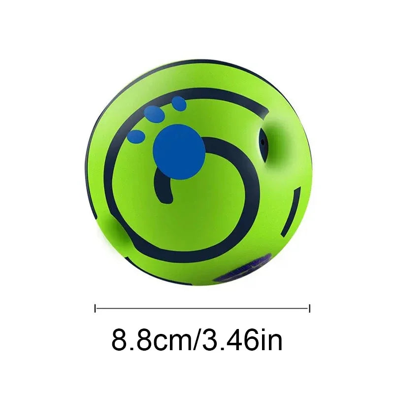 Interactive Giggle Ball – IQ Training & Mental Stimulation Dog Toy