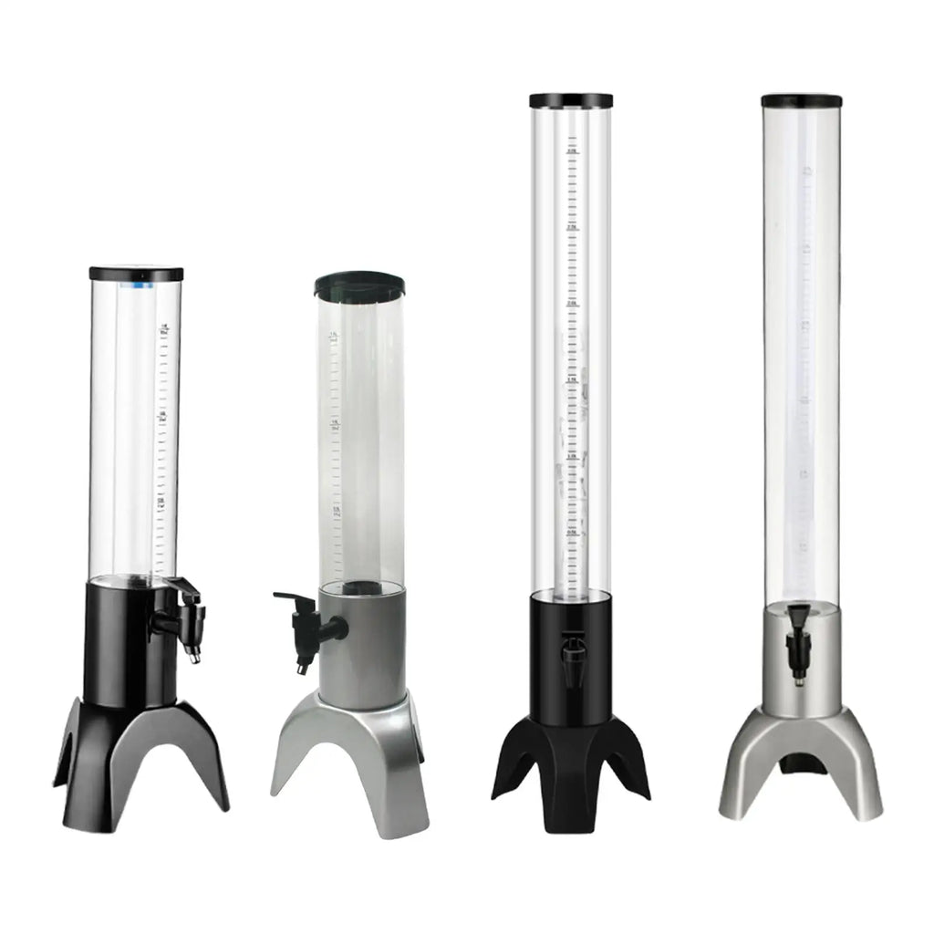 Kesoto Tabletop Drink Dispenser Tower with Scale – 1.5L & 3L
