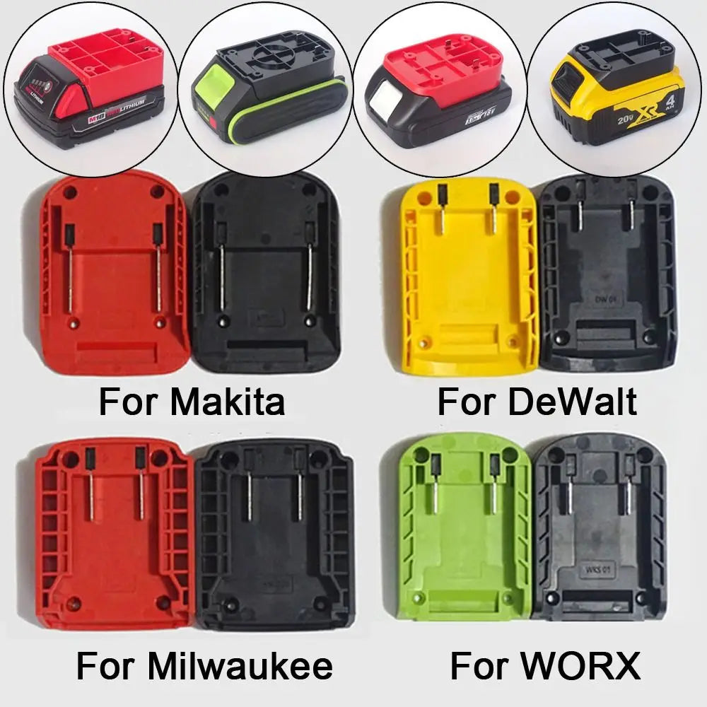 18V Battery DIY Adapter Converter – Makita DeWalt WORX Milwaukee