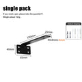 Invisible Floating Shelf Brackets – Heavy-Duty L Wall Mount