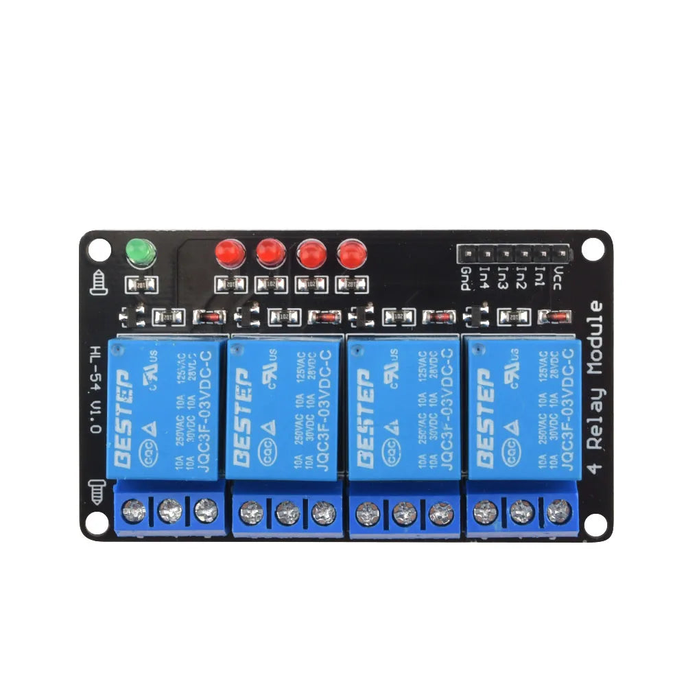 3V 1/2/4-Channel Relay Module Low-Level Trigger for Arduino