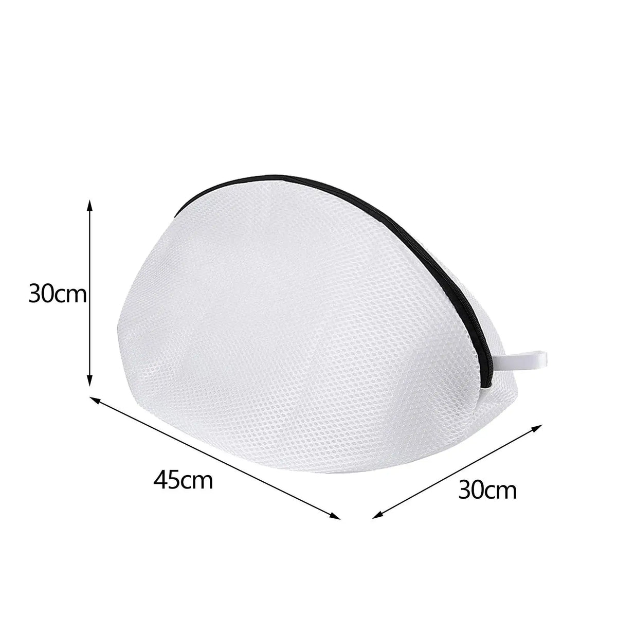 Mesh Shoe Laundry Wash Bag – Zipper Polyester Washing Bag