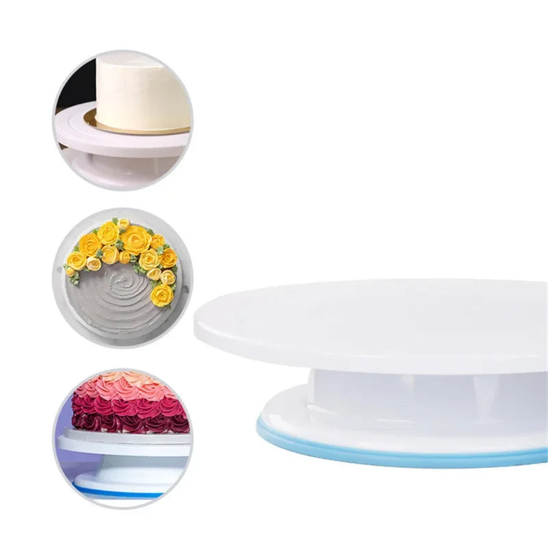 Rotating Anti-Skid Cake Stand Turntable | DIY Baking Tool