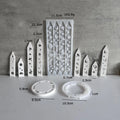 Leaf Butterfly Animal Skeleton Candle Holder Silicone Mould
