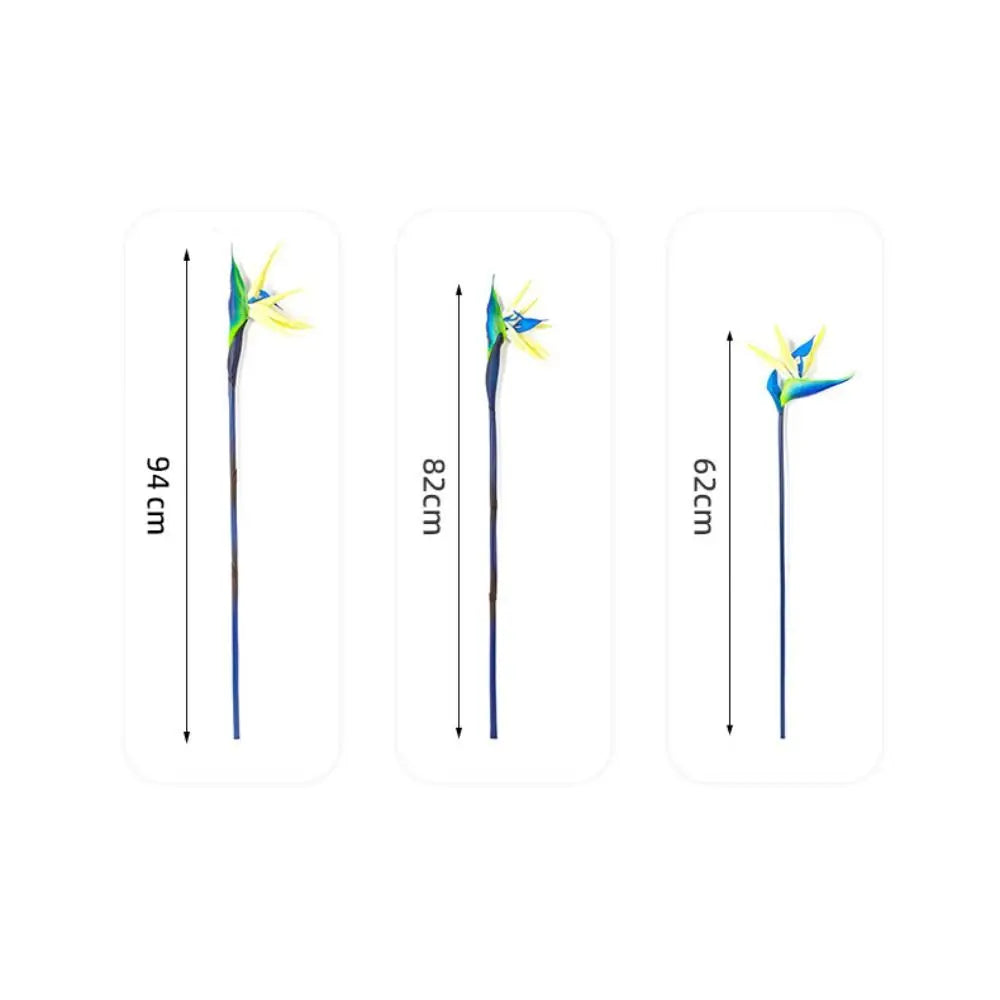 Long Stem Artificial Bird of Paradise Faux Plant | 62–94cm