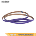 4-Pack 1x42" Ceramic Sanding Belts P40 P60 P80 P120 | BORA5