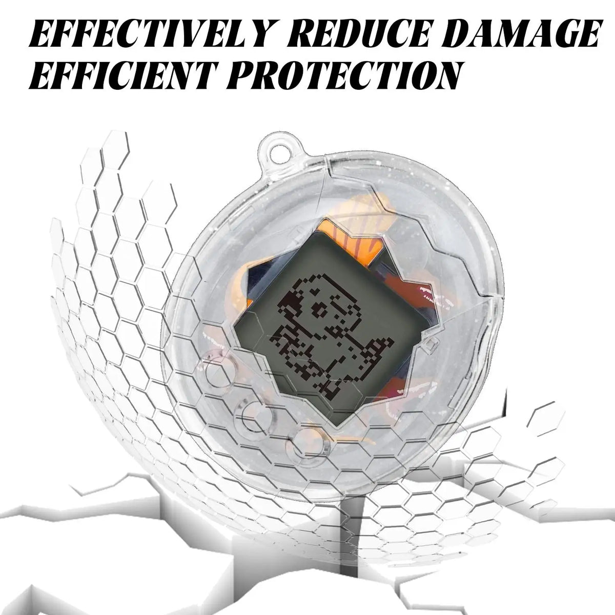 Clear Shockproof Case for Tamagotchi Paradise | PC Protector