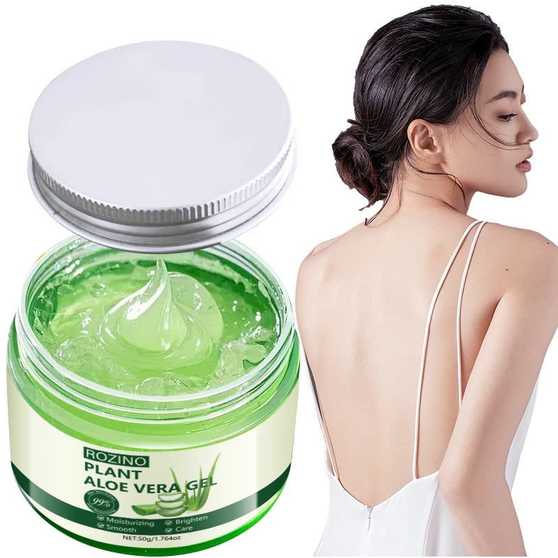 ROZINO Aloe Vera Gel 50g – Face, Body & Post-Sun Moisturizer