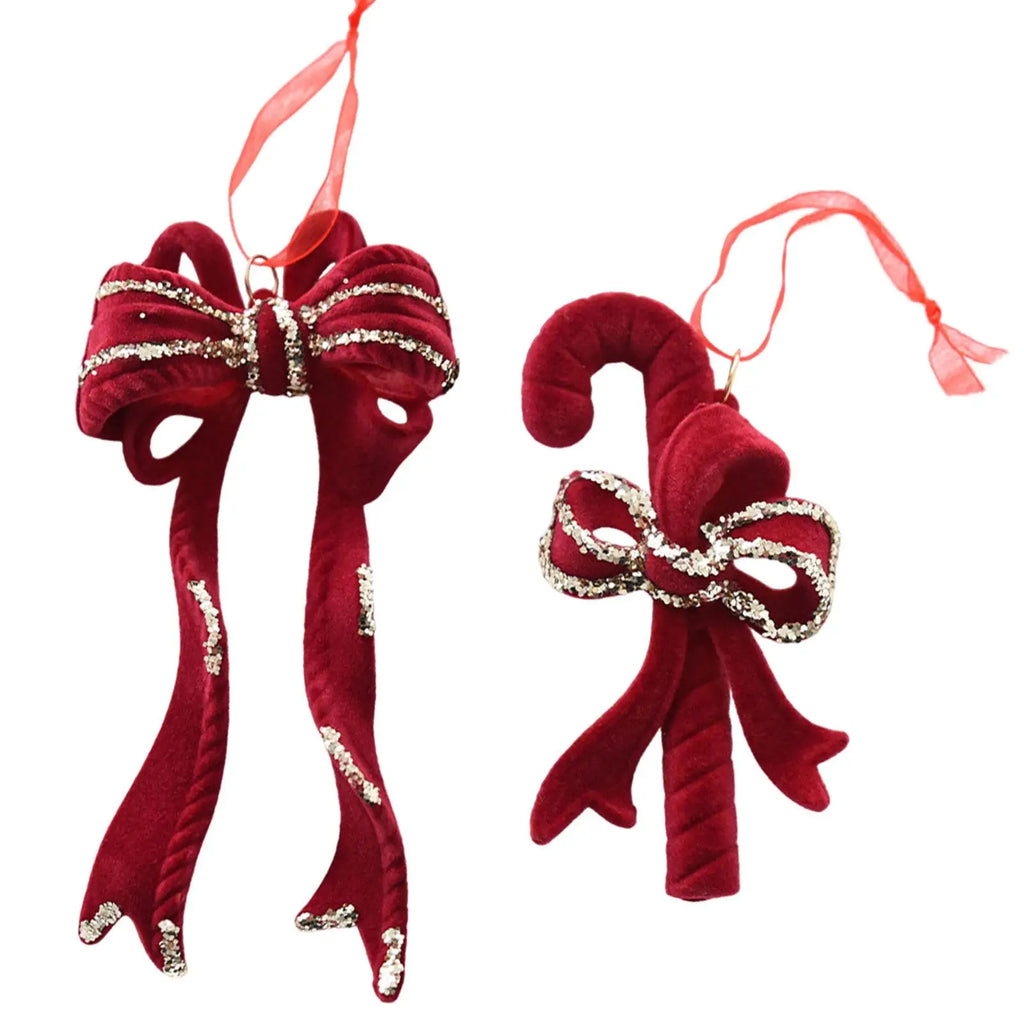 Sequin Christmas Tree Hanging Ornament | Festive ABS Decor