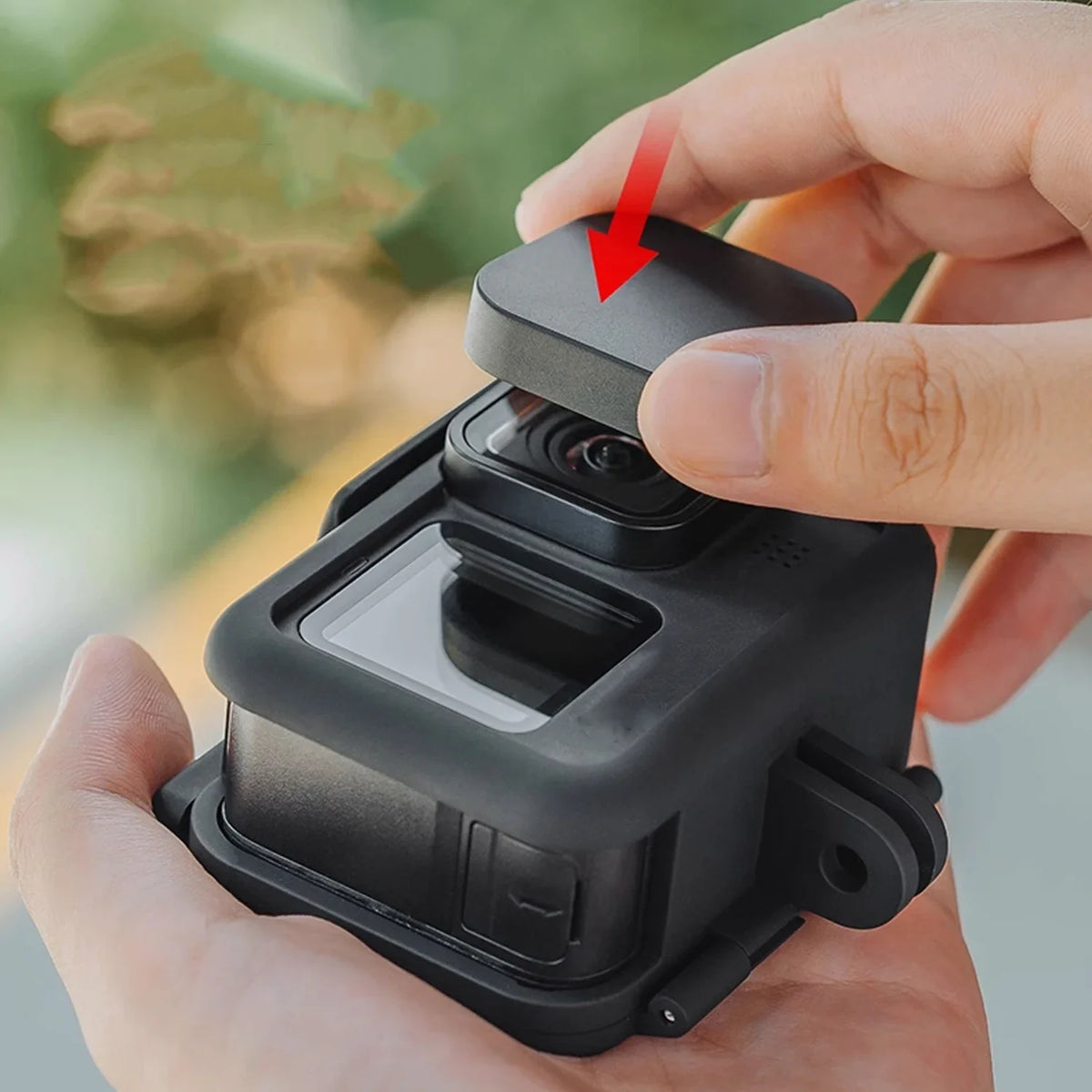 Silicone Lens Cover for GoPro Hero 9 10 11 12 13 – Anti-Dust Cap