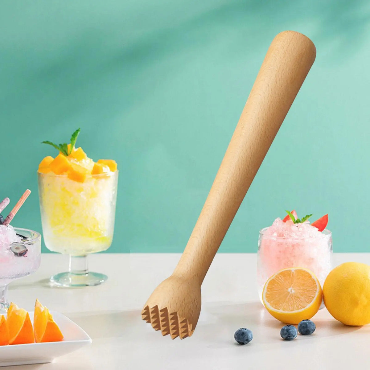 Kesoto Wooden Cocktail Muddler – Ergonomic Bar Tool