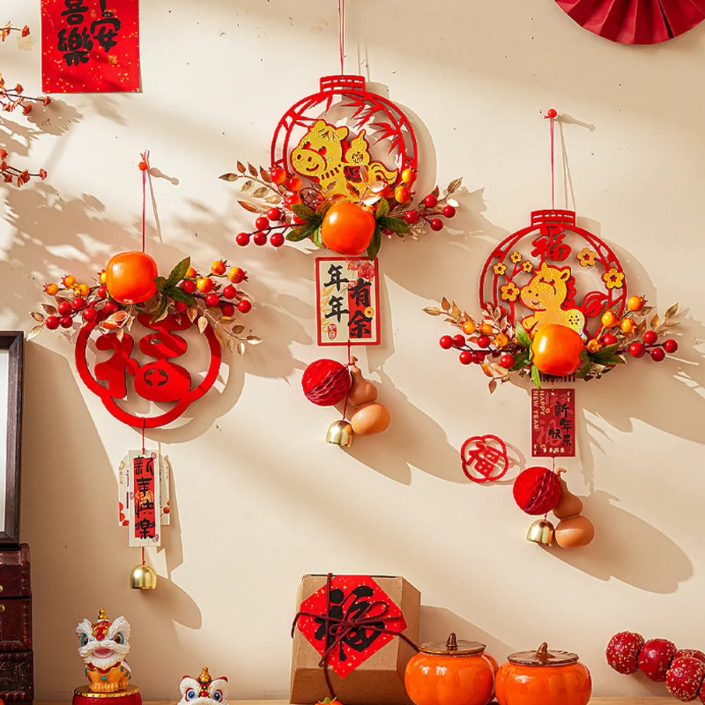 2026 Year of the Horse Spring Festival Door Pendant Decor