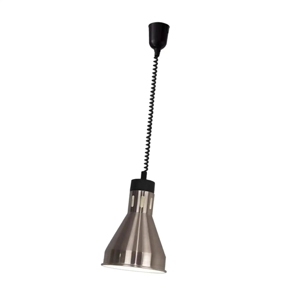 Adjustable Hanging Buffet Food Warming Lamp E27 Iron Shade