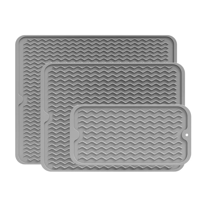 Silicone Kitchen Drain Mat – Anti-Slip & Heat Insulation Pad