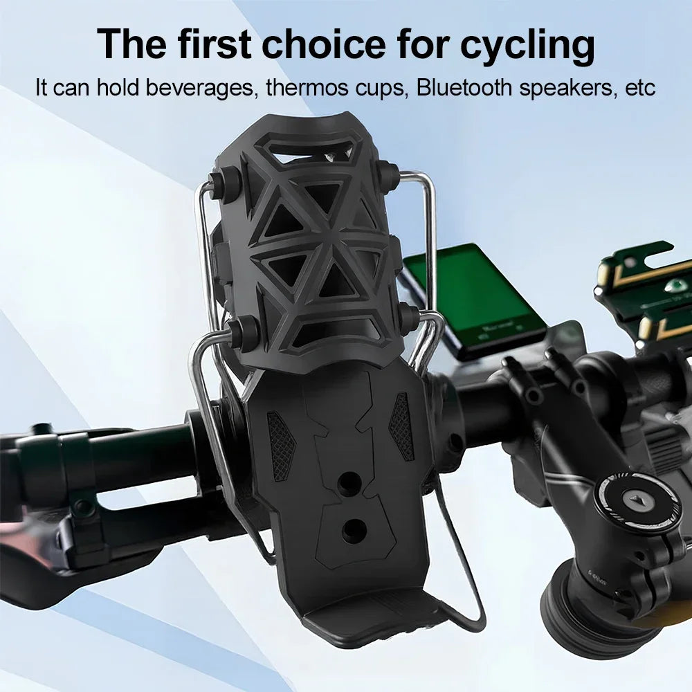 Universal Rotating Bike Cup Holder – No Drill Mount
