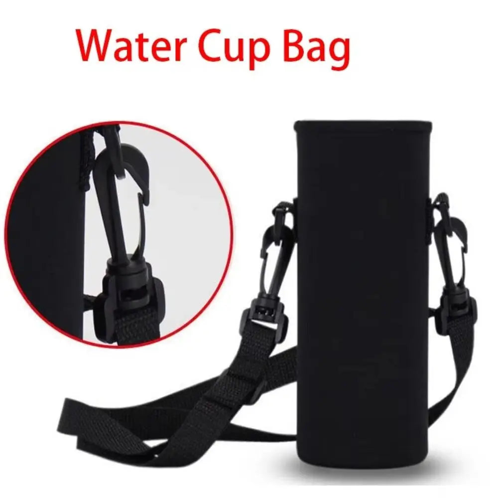 Neoprene Water Bottle Sleeve Bag with Adjustable Strap