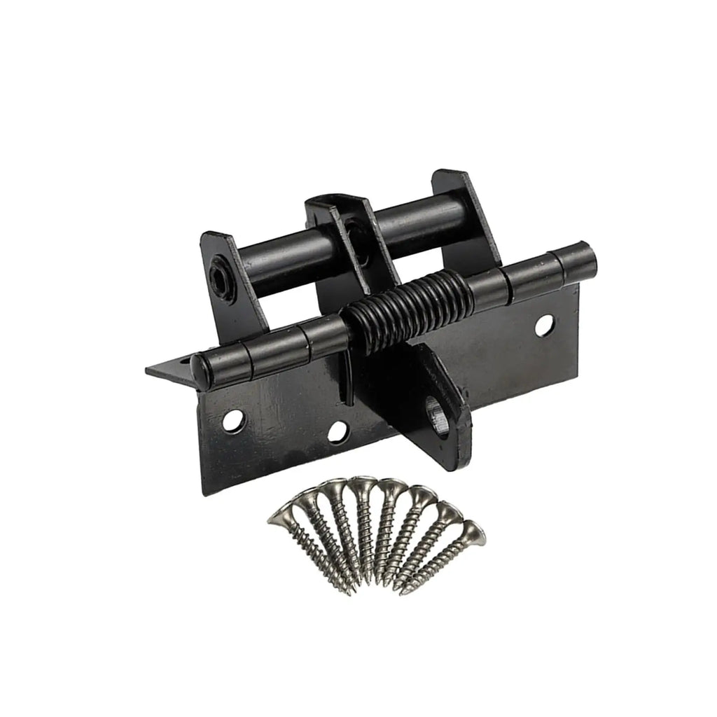 Self-Closing Spring Door Hinge – 4" Adjustable Heavy Duty