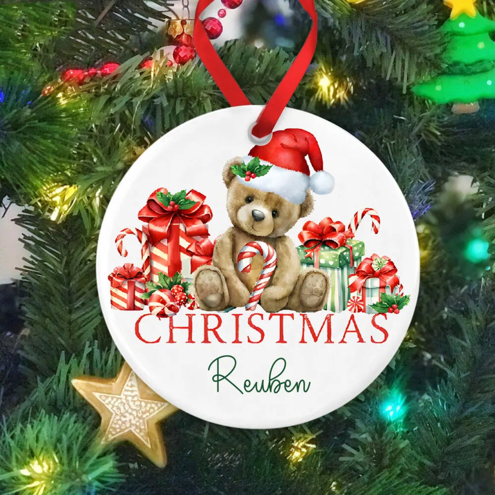 Personalized Baby's First Christmas Ornament – Custom Keepsake