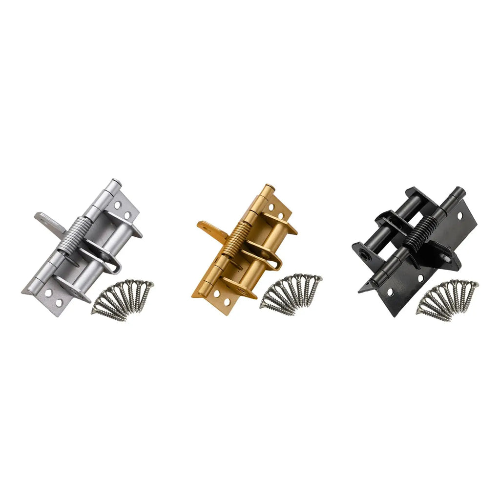 Self-Closing Spring Door Hinge – 4" Adjustable Heavy Duty