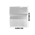 Transparent PVC Zipper Document Organizer Bag – 4 Sizes