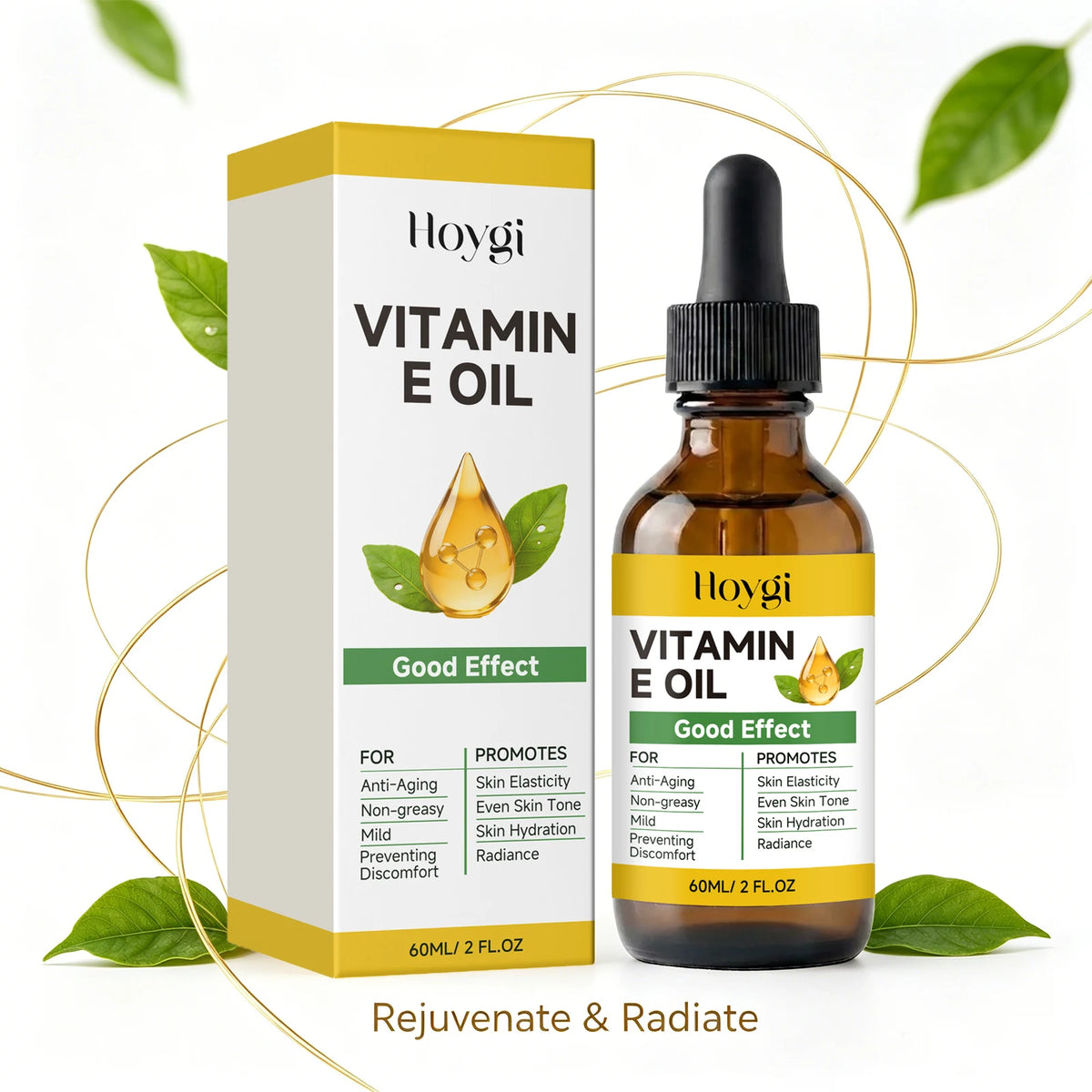 Hoygi Vitamin E Face Oil – Firming, Hydrating & Brightening