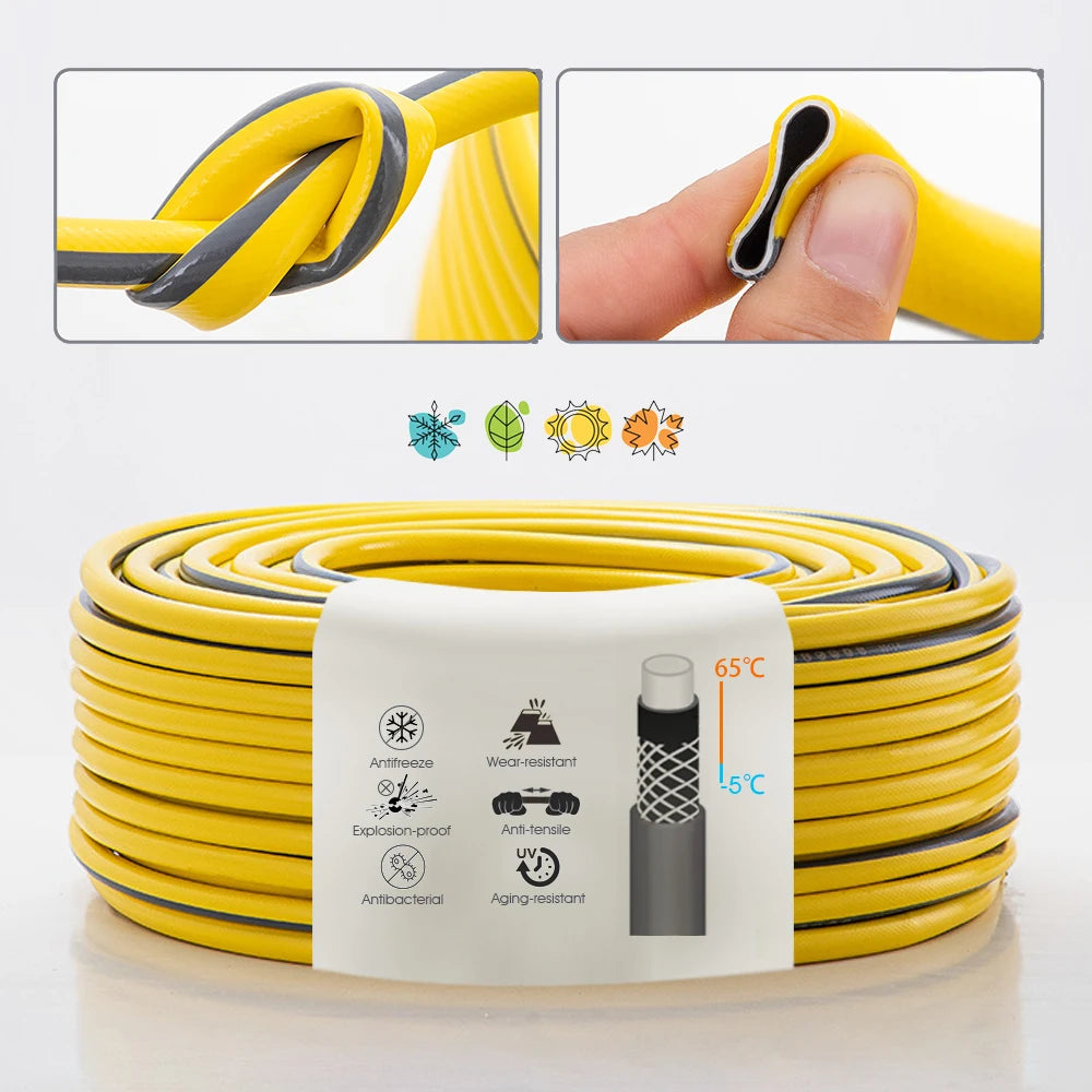LANRIYUZ 1/2" PVC Garden Hose – Flexible & Heat Resistant