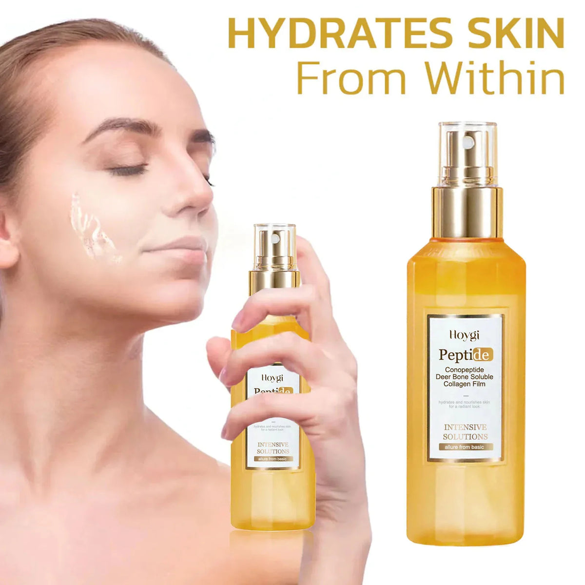 Hoygi Peptide Anti-Aging Face Serum Spray 30ml – Firm & Brighten