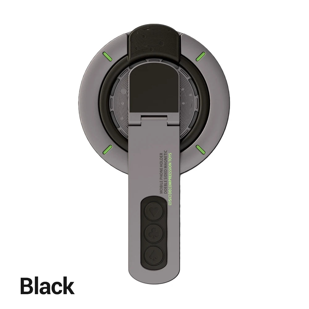 Double Magnetic Phone Ring Holder & Stand for MagSafe iPhone