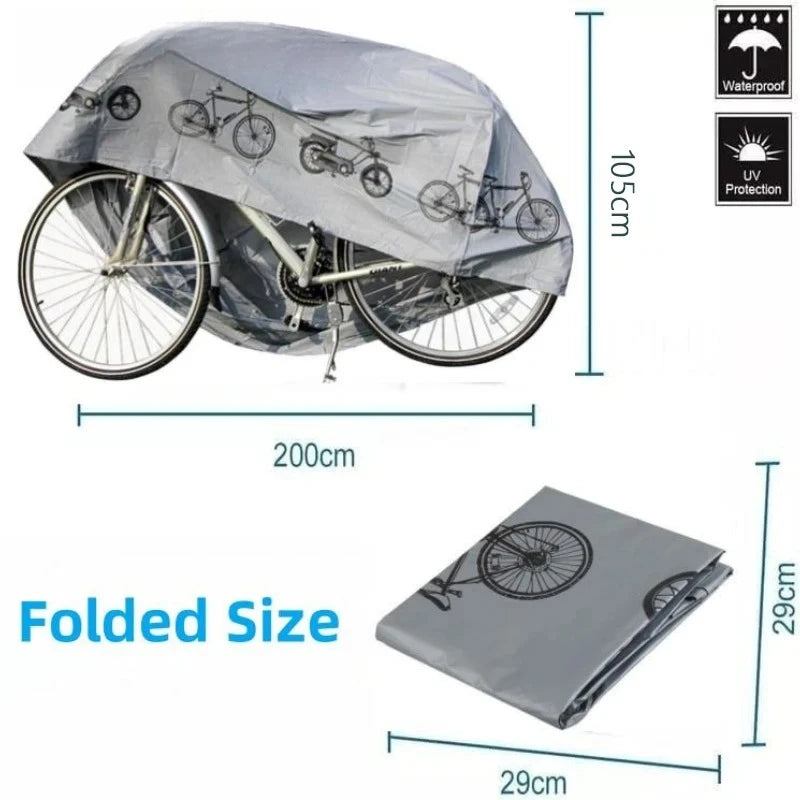 Waterproof Bike & Motorcycle Cover – UV, Rain & Dust Shield