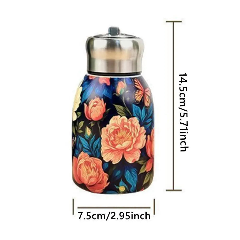 316 Stainless Steel Insulated Water Bottle 300ml Slim