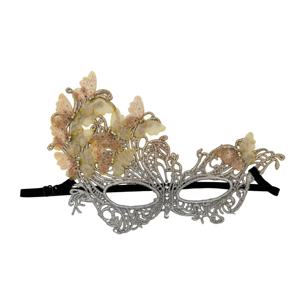 Gradient Butterfly Masquerade Mask – Lace Half Face Party Mask