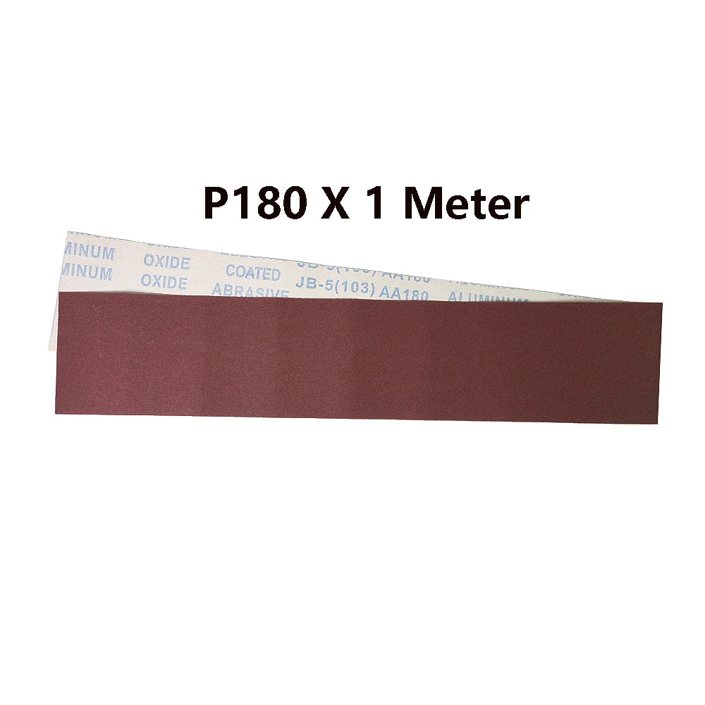 Flexible Tearable Sanding Cloth 1M x 9cm | Hand Polishing Roll
