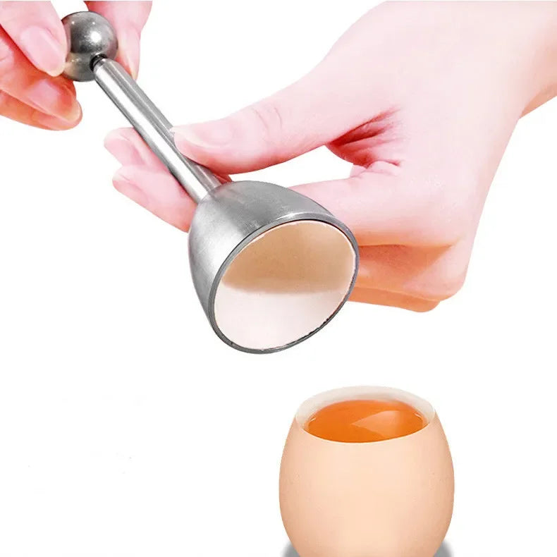 Stainless Steel Egg Shell Topper Cutter & Opener Tool