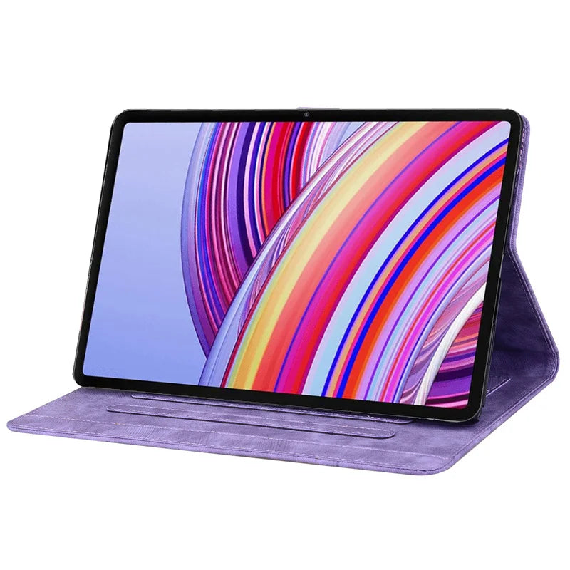 Redmi Pad 2 Pro 12.1" Embossed PU Leather Wallet Case 2025