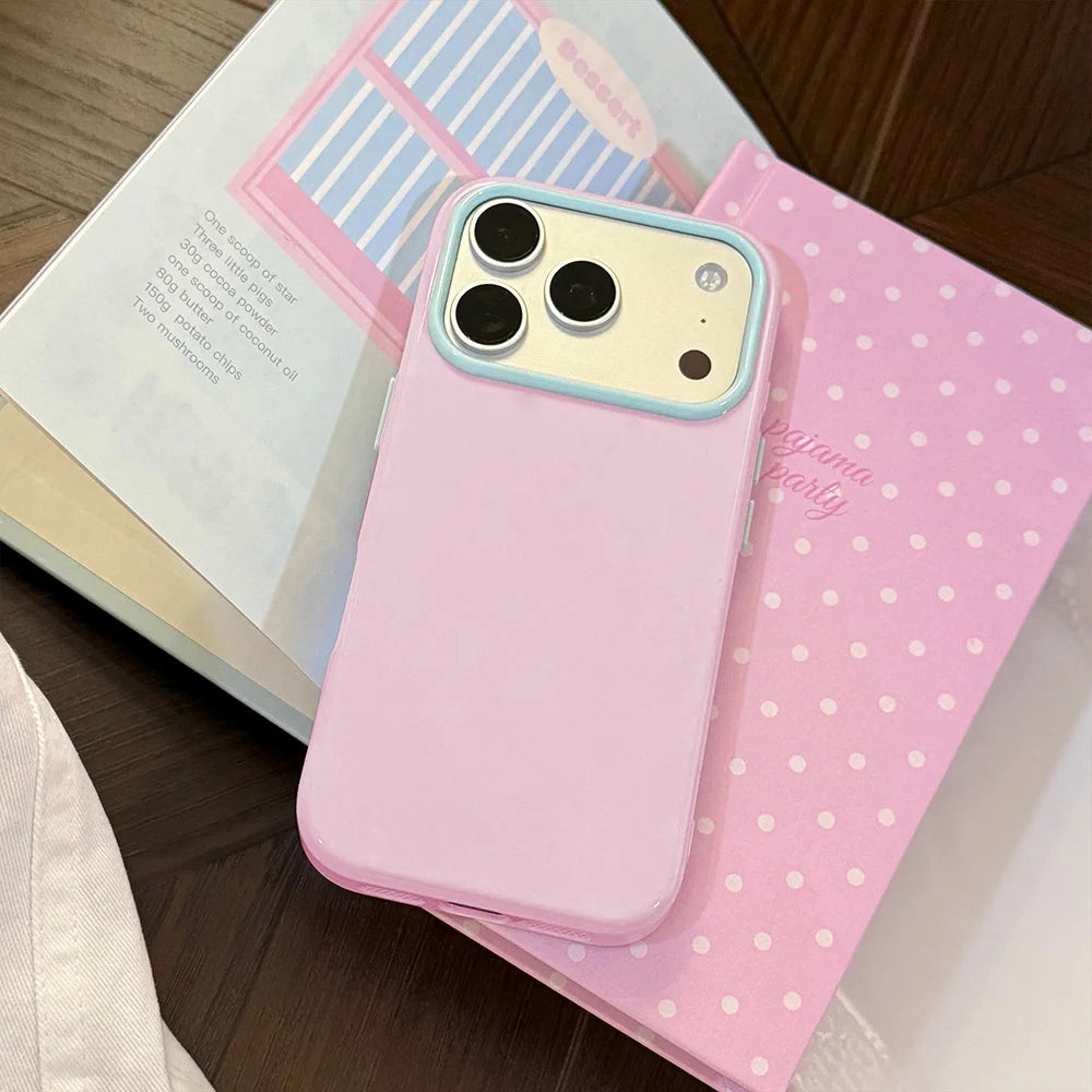 Candy Color Liquid Silicone iPhone Case – 12 to 17 Pro Max