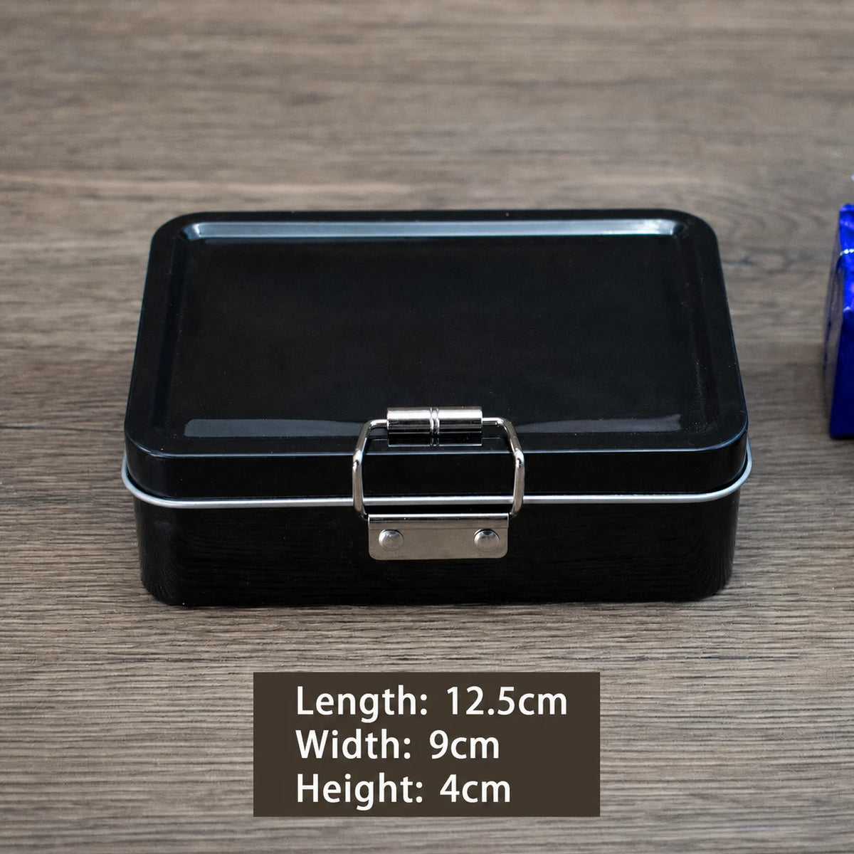 Tinplate Flip-Top Metal Storage Box | Craft & Fishing Organizer