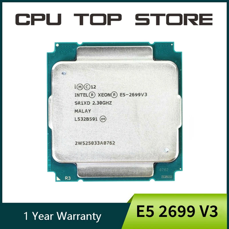 Intel Xeon E5-2699 V3 18-Core 2.3GHz LGA 2011-3 CPU