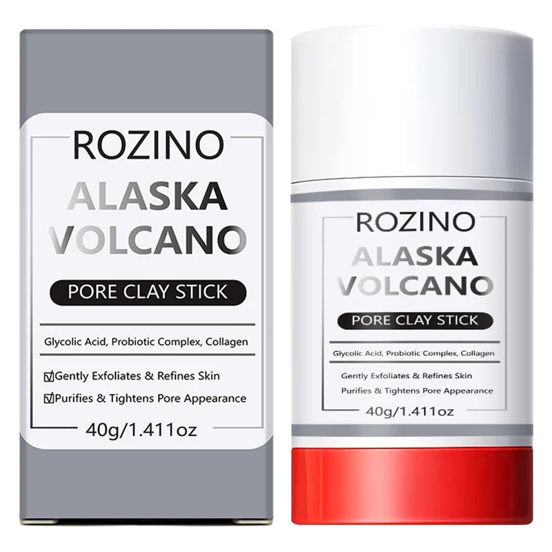 ROZINO Clay Mask Stick 40g – Deep Cleansing All Skin Types