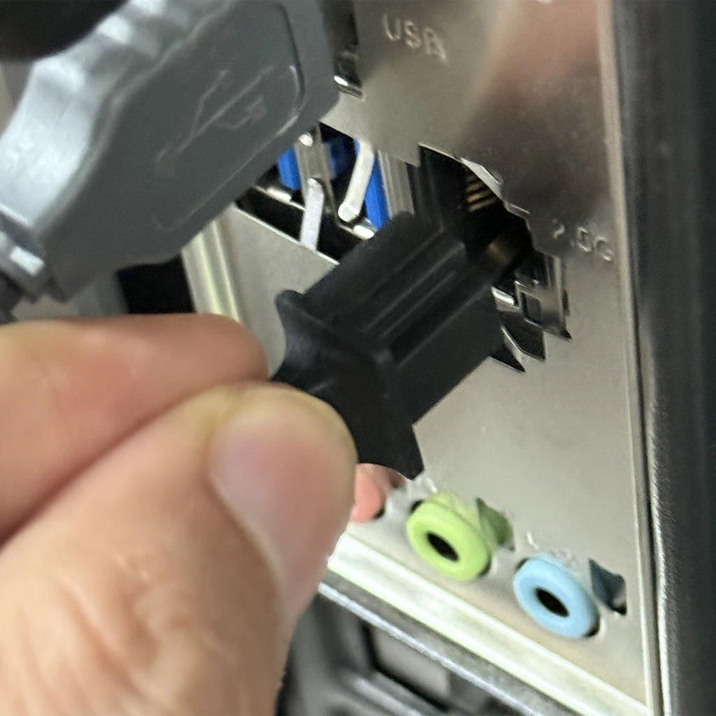 RJ45 Ethernet Dust Plugs – Silicone Port Covers 10/20 Pack