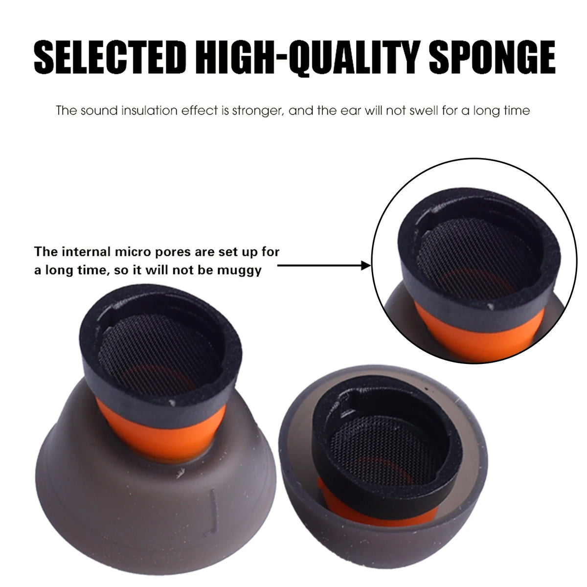 Silicone Ear Tips for Samsung Galaxy Buds 3 Pro – S/M/L Set