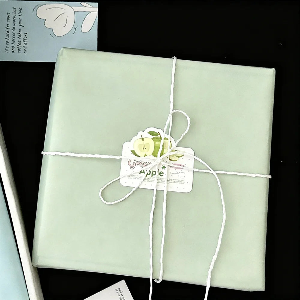 5-Pack Matte Waterproof Floral Gift Wrapping Paper Sheets