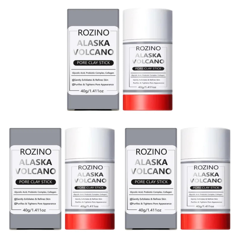 ROZINO Clay Mask Stick 40g – Deep Cleansing All Skin Types