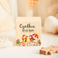 Personalized Wooden Coin Bank for Kids – Custom Name Money Box