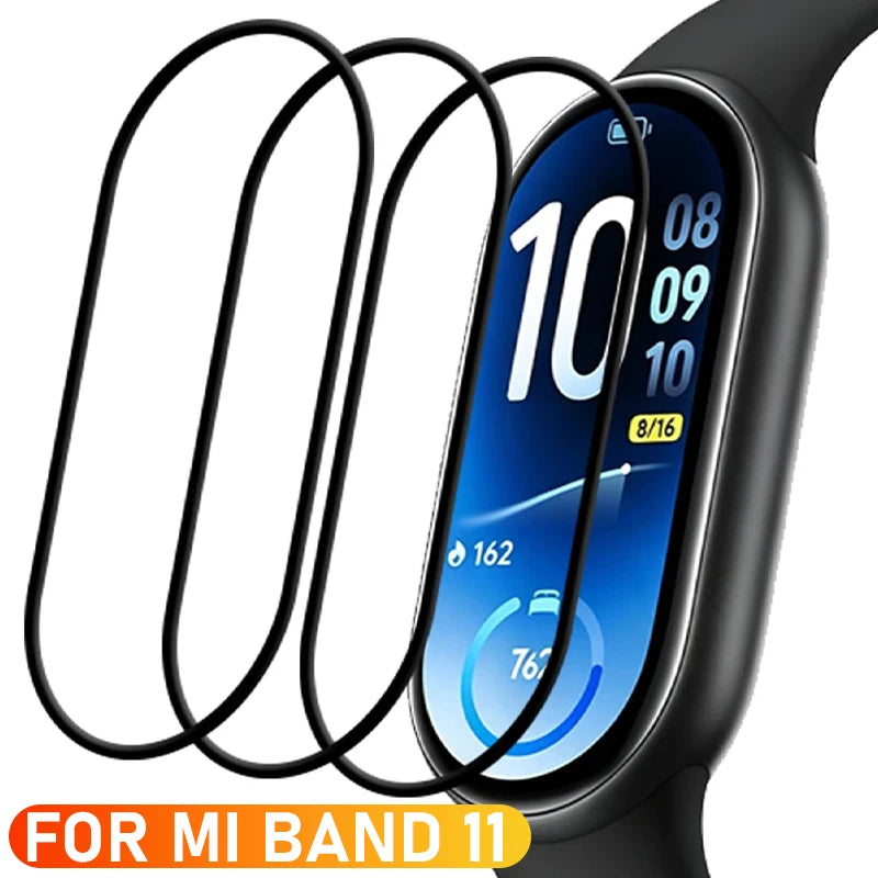 3D Curved Screen Protector for Xiaomi Mi Band 11 – Anti-Scratch