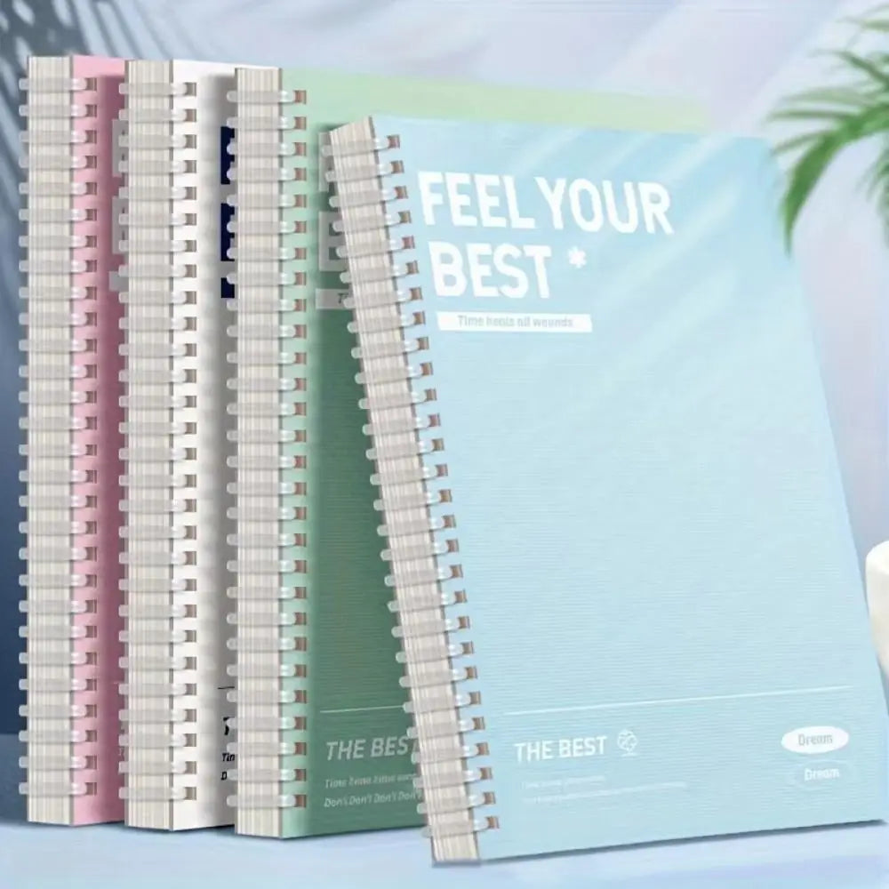 A5 Spiral Notebook 60 Sheets – Lined & Perforated Pages