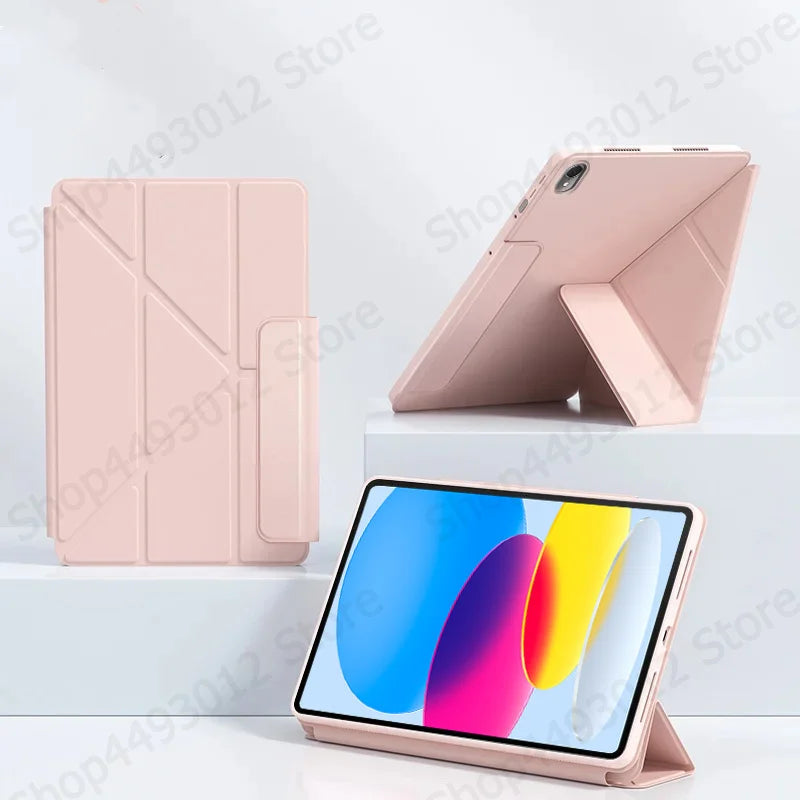 PU Leather Tri-Fold Stand Case – iPad 11 2025 & 10th Gen