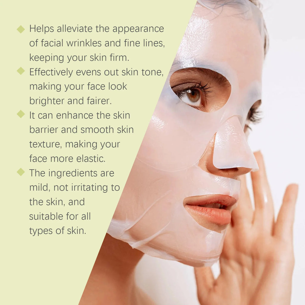 Hoygi Vitamin C Sheet Mask – Brightening & Hydrating 4-Pack