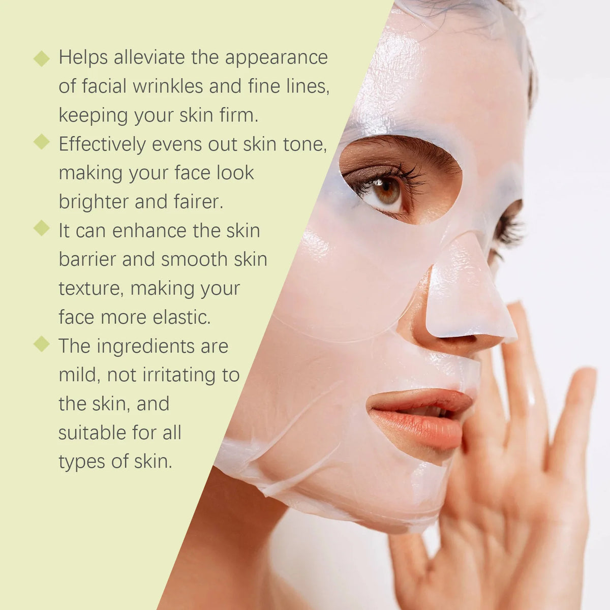 Hoygi Vitamin C Sheet Mask – Brightening & Hydrating 4-Pack