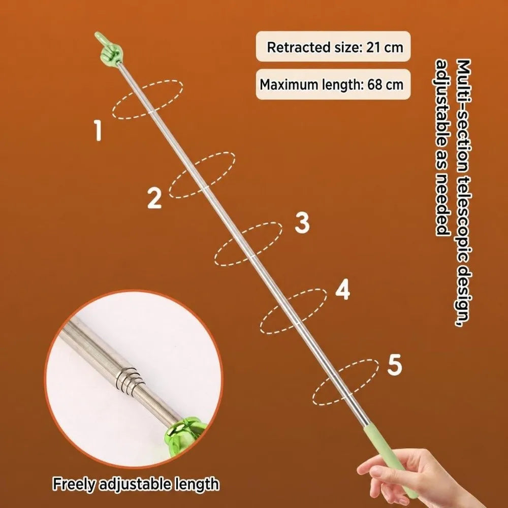 Retractable Finger Teaching Pointer – Kids Reading Stick