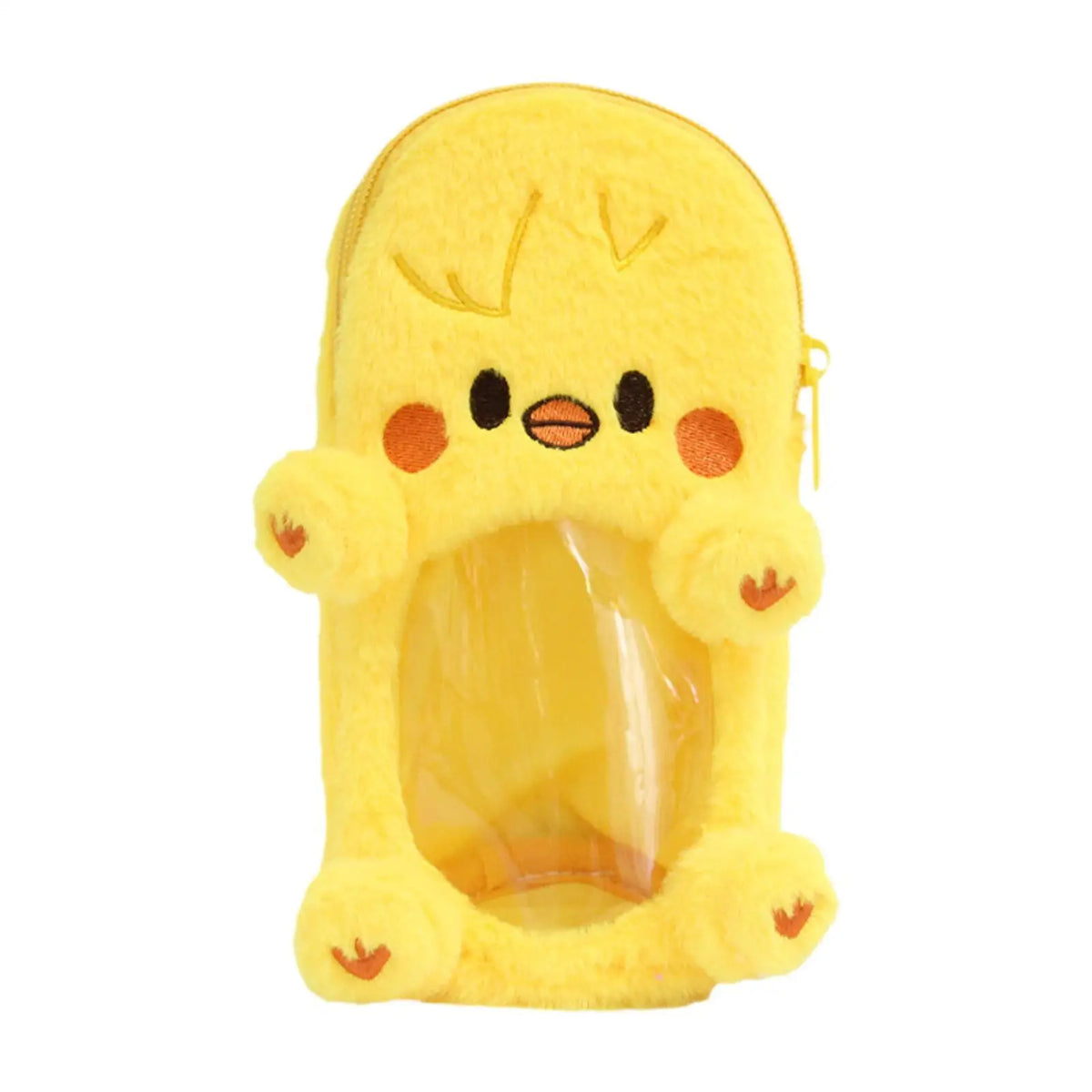 MagiDeal Plush Photocard Holder – Cute Animal Card Sleeve